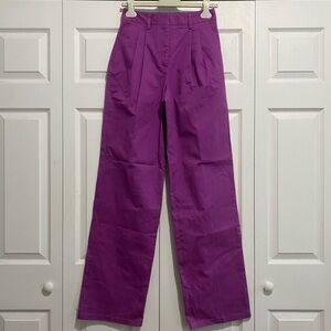 AKNVAS Purple Trouser Pants Size 26 inch waist